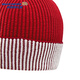 Skechers Skechers children's knitted hat red contrasting color anti-static comfortable protective warm hat for boys and girls L126K037 racing red/001W one size