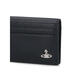 Vivienne Westwood Queen Mother SS26 Light Luxury Women's Black Wallet Black One Size