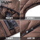 LILANZ high-end down jacket vest for men autumn and winter new fashion casual warm vest vest light jacket gray green 2XL 185 recommended 150-170 Jin Jin equals 0.5 kg