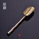 Pick-up Cat Banyi pure copper tea spoon tea shovel tea spoon pure copper tea clip copper tweezers tea spoon tea ceremony tea set accessories copper master single tube Zen heart