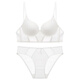VICTORIA PRINCESS VICTORIA Victoria Cross-Border European and American Sexy Underwear French U-shaped Invisible Seamless Beautiful Back Underwear Small Breasts White Top 70A Thick Cup