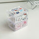 Fantasy 50th Anniversary Storage Box Style Mini Dustproof Jewelry Box Melody 50th Anniversary Transparent Storage Box (Small Size)