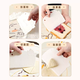Yusenyi Food Grade Integrated Knife Multifunctional Kitchen Cake Baking Slicing Scraper with Scale Thickened Plastic Household (Original Design) CAKOO Multifunctional Slicing Knife