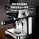 ZZUOM coffee machine semi-automatic grinding integrated small fully automatic household coffee grinder Italian American espresso 20Ba high pressure extraction pre-soaking strong steam adjustable milk frothing color screen one-button intelligent extraction 20Bar/grinding integrated