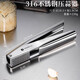 Tuojin 304 stainless steel manual garlic clamp, garlic peeling, garlic pressing, garlic mashing, garlic mashing, garlic mashing artifact 316 316 steel garlic press