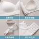 Ancient and modern (GUJIN) traceless girls' underwear, three stages of puberty and development, 10 to 14 years old girls' bras for junior high school and primary school students, black + black, 2-pack to protect puberty, S 60-90Jin Jin is equal to 0.5 kg