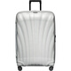 Samsonite C-LITE series new shell trolley suitcase boarding case ultra-light suitcase suitcase CS2 as a gift for relatives and friends, white 28 inches