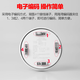 Photoelectric smoke detector G3X smoke alarm with base 3C certified fire sensor device ZF-101Z digital layer display