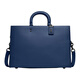 COACH Rogue 41 Large Capacity Cowhide Briefcase Large Size Couple Style for Men and Women Royal Blue Default Basic Package (Bag + Dust Bag)