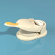 Jidaocook dumpling artifact pressure dumpling skin household new small dumpling mold dumpling rolling dough tool skin press off-white packaging and pressure dual-use one-piece molding