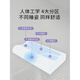 He Jiagong pillow cervical vertebra support to help sleep single male pillow core pair for home student dormitory single whole head for a long time without collapse Gentleman Gray - Upgraded Pillowcase + Memory Foam Pillow Core One Pack