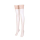 Limerence M Limerence Monet Garden Silky Glossy Stockings Women's Thin Spring and Autumn Stockings Sexy Lace High Stockings White M 0.01 Silky Style One Size (150-180c)