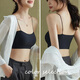 Jingxiaoer Beautiful Back Underwear Women's Summer Thin Style Anti-exposure Tube Top Ice Silk Bottoming Camisole One-piece Chest Covering Elegant White Single Piece