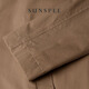 SUNSPEL【特享7折】男士秋冬全棉经典MAC款风衣 英伦廓形风衣外套 海军蓝 M