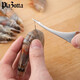 Plazotta seit 1893 Germany open shrimp back and remove shrimp line knife, cut open fish belly, shrimp intestines, crayfish peeling, shrimp cleaning and removal small tool, shrimp line knife