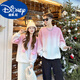 Didi HEYDIDY Christmas parent-child outfits, different mother-daughter styles, stylish autumn and winter high-end sweatshirts for a family of four, 2024 new style, light blue, love heart detachable, 165 mother size S (80-108 Jin Jin is equal to 0.5 kg)