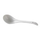 WANIOT ceramic soup spoon large soup spoon household drinking spoon white porridge spoon large spoon long handle spoon extra large spoon large large spoon 22 cm (1 piece) suitable for soup bowl soup pot small casserole