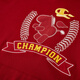 Champion Year of the Horse Series Champion Couple Hooded Sweatshirt Men's 2026 Spring New Red New Year Women's Red M