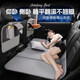 Bozi is suitable for BMW 5 series car rear sleeping mat 530Li rear seat sleeping mat folding bed car bed for children to sleep in the car. Gray large size can be used on both sides. Refreshing cloud silk + comfortable chenille velvet.