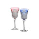 KAGAMI Edo Kiriko <Pendant and Basket Weave> Wine glass and set 170ml 170ml