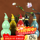 Lan Shengjia Wine Bottle Treasure Gourd Ceramic One Jin Jin is equal to 0.5 kg. Vinegar Empty Bottle Wine Jar Ceramic Household Sealed Liquor Jug Jar 500ml 500ml One Jin Jin is equal to 0.5 kg. Packed (cyan) gourd