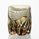 KAGAMI Edo Kiriko Kasaneirome Tiger Dance whiskey glass and set 330ml 330ml