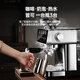 ZZUOM coffee machine semi-automatic grinding integrated small fully automatic household coffee grinder Italian American espresso 20Ba high pressure extraction pre-soaking strong steam adjustable milk frothing color screen one-button intelligent extraction 20Bar/grinding integrated