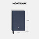 Montblanc (MONTBLANC) notebook business men's New Year gift 134723 ink blue small size