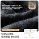 JIUMU 100% Cashmere Scarf Men's Autumn and Winter Warm Scarf for Boys as Father's Christmas and Birthday Gift Gift Box WR132 Dark Gray