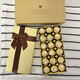 Ferrero chocolate gift box, New Year's gift, New Year's gift box, Spring Festival group purchase, Valentine's Day, birthday girl's gift for boyfriend and girlfriend, 18 pieces Ferrero gift box (gift bag)