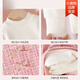 G.duck girls dress suit autumn and winter 2025 new style children's winter vest dress baby princess dress two-piece set off-white 100 cm