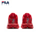 FILA Children's Shoes Running Shoes 2026 Spring New Year Men's and Large Children's Sports Shoes Super Running 6 Dark Red/Fiery Red-FH 33 Inner Length 20.5cm