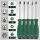 Bull socket special screwdriver tool magnetic special-shaped triangular U-shaped Y-shaped inner cross herringbone screwdriver triangle screwdriver