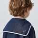 Minibala imitation denim jacket for boys and girls baby cotton cute nautical style outerwear spring 2026 denim dark blue 88301 110