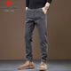Pierre Cardin business casual trousers men's autumn and winter Korean style trendy trousers men's slim trousers men's dark gray regular 32
