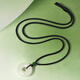 Saturday Blessing Hetian Jade Pendant Peace Buckle Jade Pendant Jade Pendant Birthday Gift Y049882 Black Rope New Year Gift