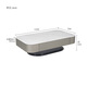 Gujia Home Modern Italian Microcrystalline Stone Coffee Table Living Room Household Coffee Table Light Luxury Coffee Table Large Capacity Drawer DS7178TD Coffee Table 1200*700*335