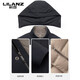 LILANZ high-end hooded goose down down jacket men's winter new business casual thickened removable liner to keep out the cold Black L 175/92A Recommended 130-145 Jin Jin equals 0.5 kg