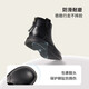 XIAO MI BU Qianjin Girls Single-Lined Leather Boots Children's Princess Winter Martin Boots Women's Shoes Fashion Winter Girls