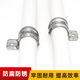 Xu ordered stainless steel P type M type single card riding card boutique gas gun nail thickened 4-point pipe card U-shaped line water pipe drain clamp 16mm P type single card 100 pieces