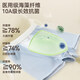 Mianqi Xiong Little Navy Modal Pants Girls Underwear Medium and Large Children's Boxer Shorts Developmental Baby Boxer Briefs Bubble Friends Girls 3 Packs 100S Luxurious Modal Natural Seaweed Conservation 110 - Height 110cm Weight 25-35 Jin Jin is equal to 0.5 kg