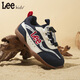 LEE KIDS children's shoes spring new children's non-slip running shoes girls versatile casual sports shoes boys big children dark blue 34