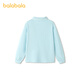 BALABALA balaOne BALABALA children's clothing children's long-sleeved T-shirt boys 2026 spring new POLO shirt versatile ice blue 80916 170