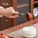 He Jiagong tea clip pure titanium tea clip tweezers high-end Chinese tea leaves tea cup tea clip washing cup clip non-slip tea drinking kung fu tea set six-character mantra titanium tea clip + pure titanium water drop tea filter set