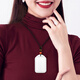 7000 Hetian jade pendant mutton fat white safe brand jade pendant jade brand jade pendant white jade