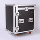 Customized 12U16U aviation amplifier cabinet chassis cabinet stage performance mixer chassis aviation cabinet shockproof 12U aviation cabinet red border 16U