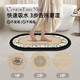 Fantasy Bathroom Floor Mat Bathroom Door Diatom Mud Water-Absorbent Anti-Slip Mat Household Foot Mat Entry Door Toilet Carpet Mat Suzurana 5D Weaving Diatom Mud Rubber Bottom 45x75cm Double-sided Anti-Slip Firmly Sticks to the Floor