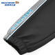 Skechers boys' knitted trousers autumn fashion striped comfortable versatile casual sports pants P324B024 carbon black /0018 100