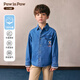 PawinPaw cartoon bear children's clothing 26 spring and summer new boys' denim long-sleeved shirt