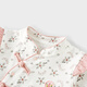 Tongtai baby girl jumpsuit spring and autumn modal cotton children's clothes for girls going out small floral new Chinese style harem pink 73cm